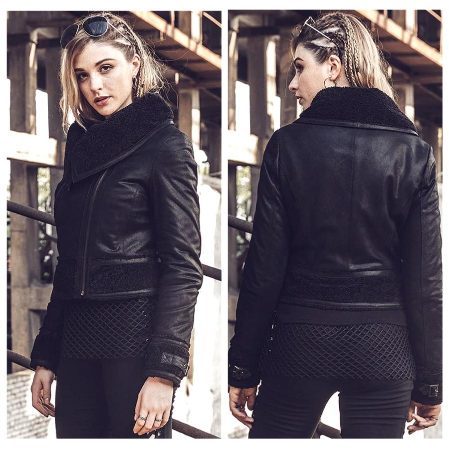 送料無料!】全7サイズ レディース ブラックピッグスキンジェニュイン