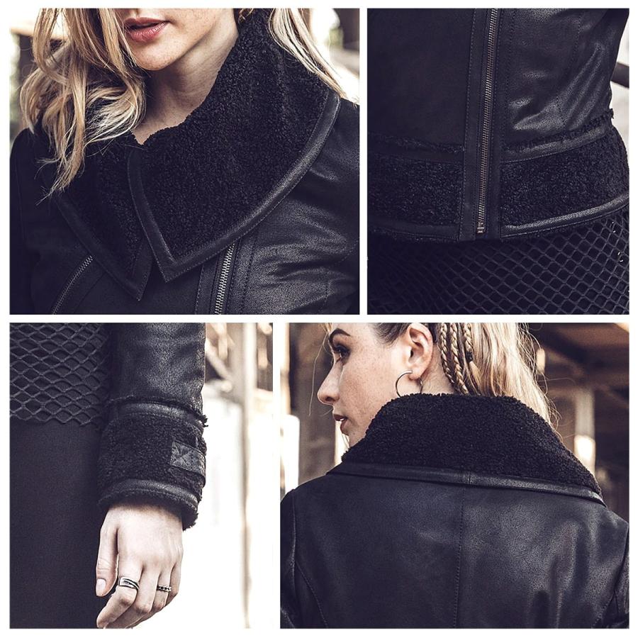 送料無料!】全7サイズ レディース ブラックピッグスキンジェニュイン