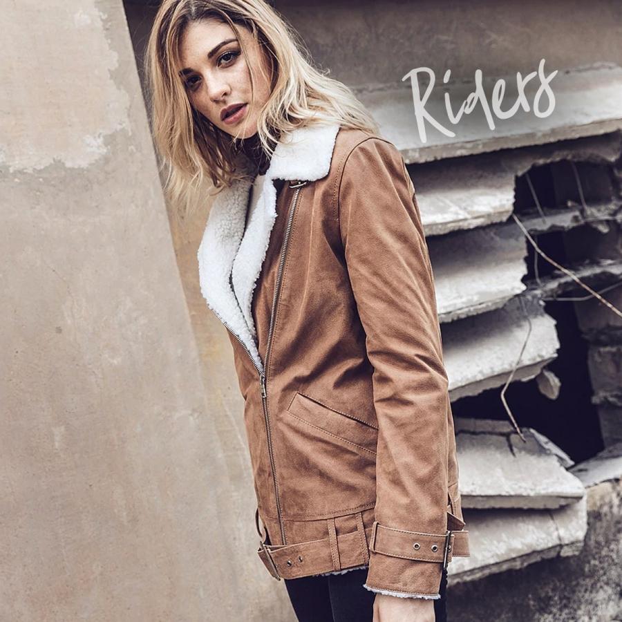 送料無料!】全7サイズ レディース フェイクファームートンピッグスキン