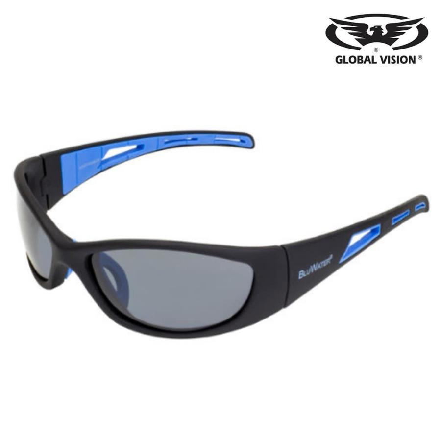 水に浮く 偏光 サングラス Bluwater Polarized Buoyant Gr 釣り マリンスポーツ バイク ゴルフ ドライブ 運転 Uv400 Global Vision