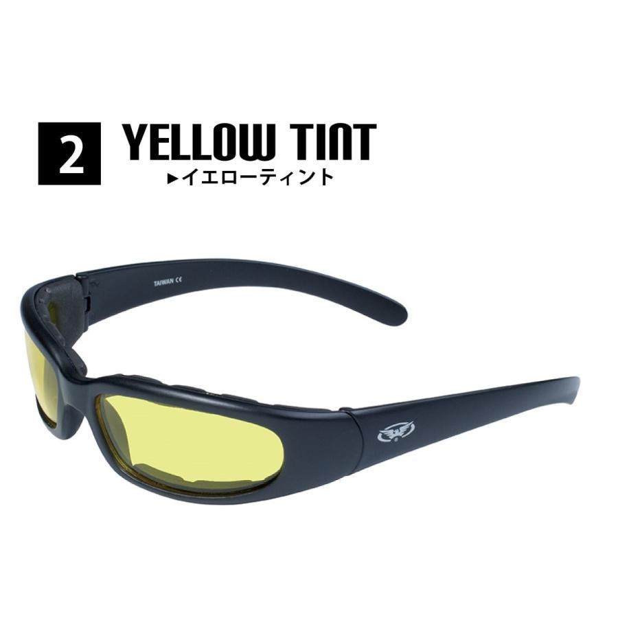 バイク 調光 サングラス ゴーグル GLOBAL VISION Chicago24 紫外線の量