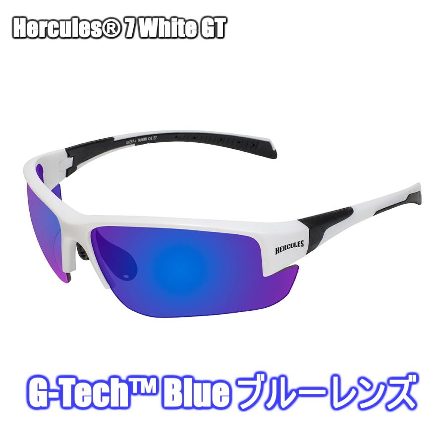 バイク 自転車 サングラス ゴーグル GLOBAL VISION Hercules 7 White