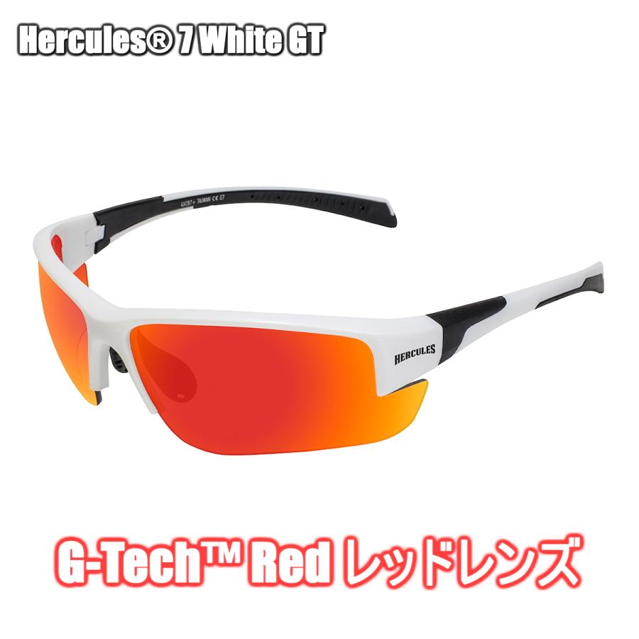 バイク 自転車 サングラス ゴーグル GLOBAL VISION Hercules 7 White