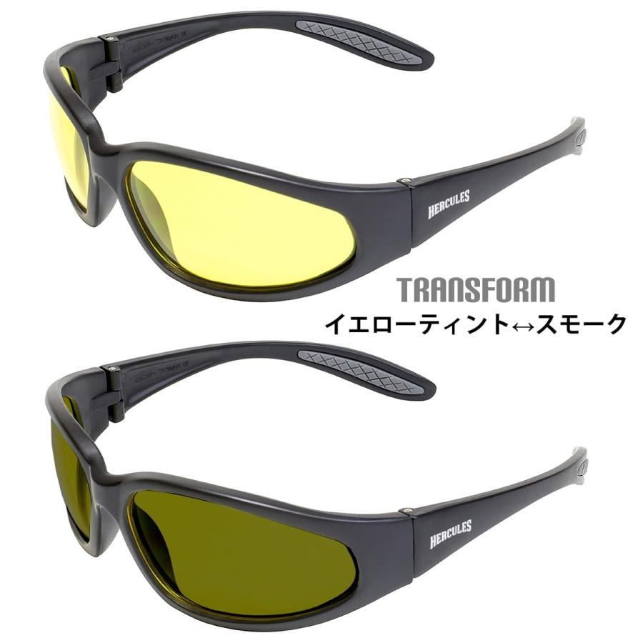 ゴーグルサングラス MAGNUM ASIAN FIT - BLACKOUT / SMOKE UV ANSIz87.1+/MILSPEC