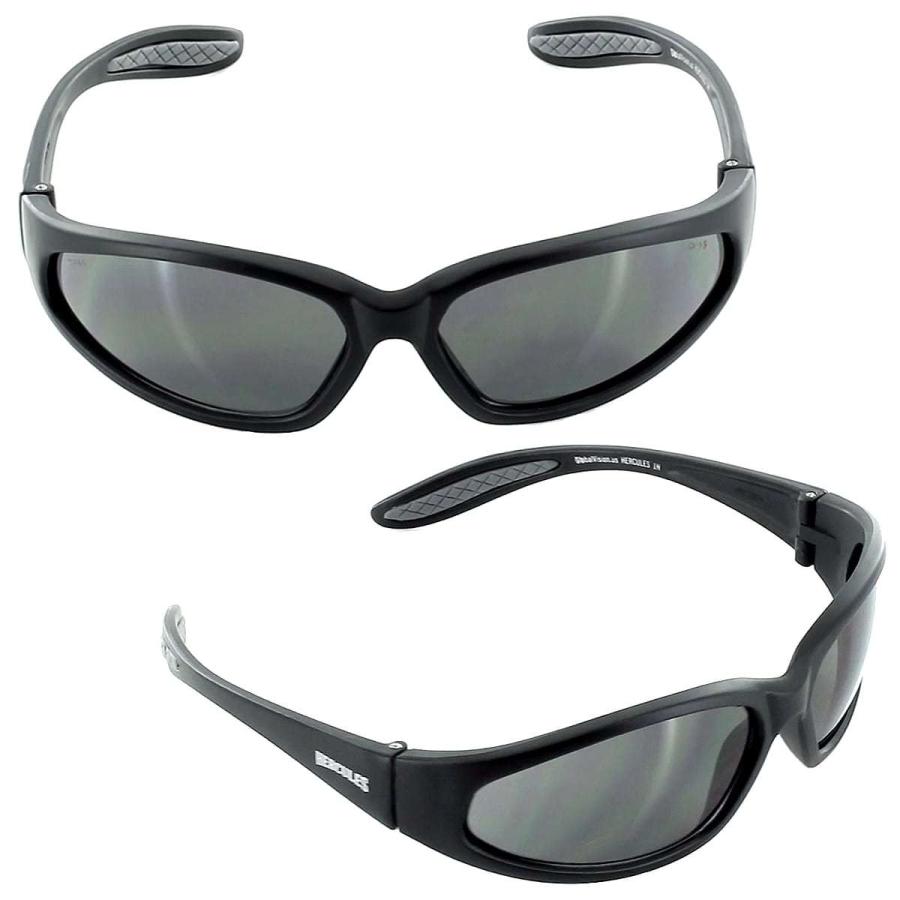 ゴーグルサングラス MAGNUM ASIAN FIT - BLACKOUT / SMOKE UV ANSIz87.1+/MILSPEC