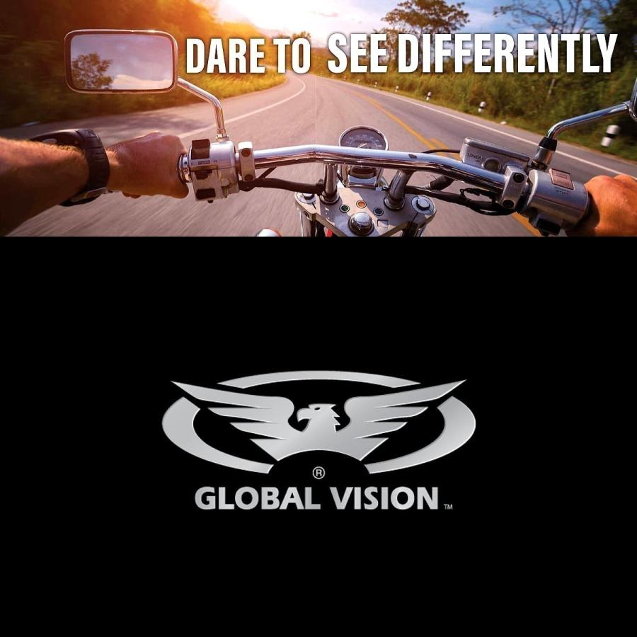 バイク 調光 サングラス ゴーグル サングラスケース付き GLOBAL VISION