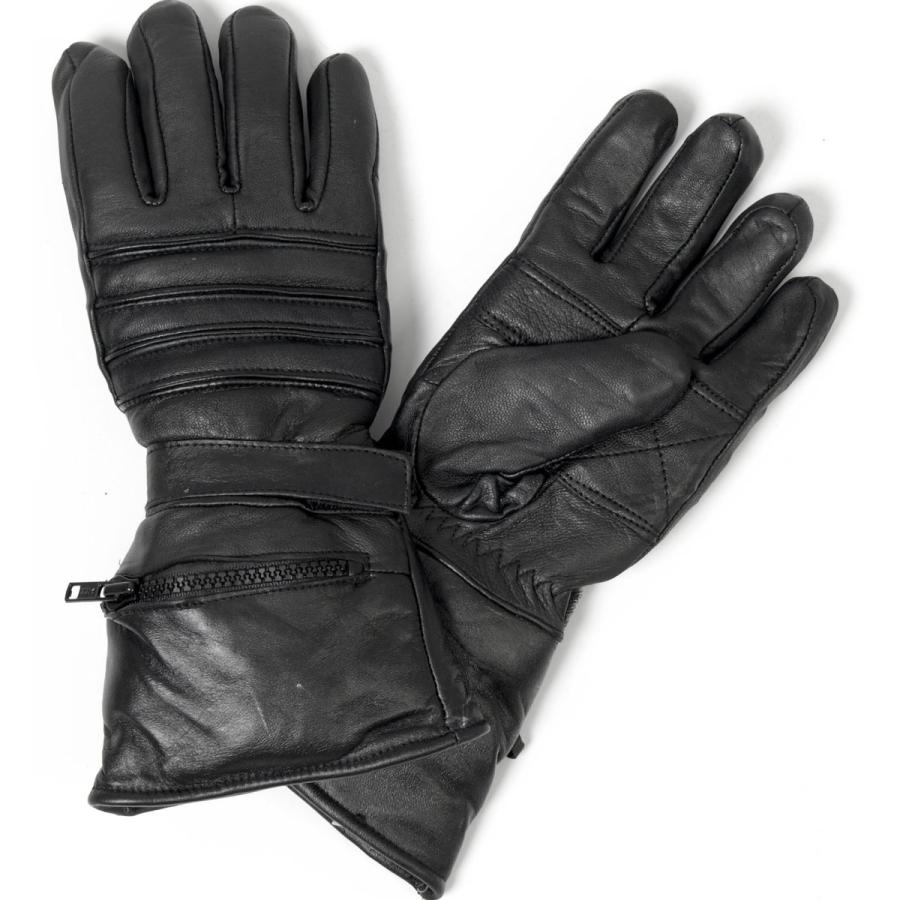 Hot Leathers ガントレット グローブ レザーグローブ 本革 牛革 Hot Leathers ガントレット グローブ レザーグローブ 本革 牛革