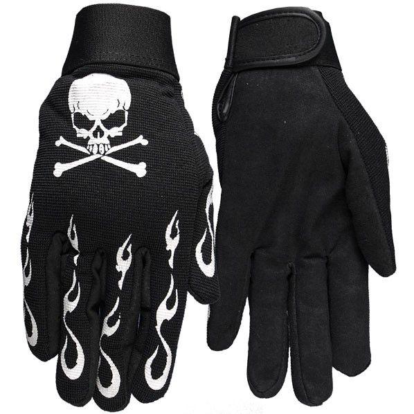 Skull Crossbones Mechanics Gloves(スカル)｜harley