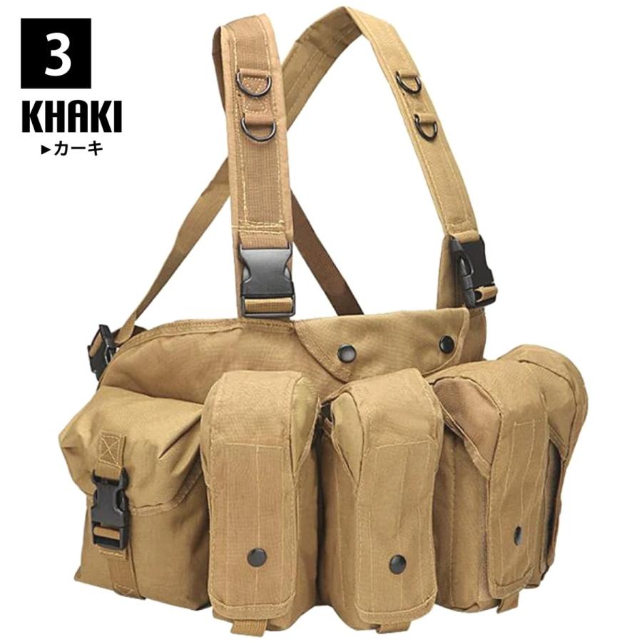送料無料!】全3色 フリーサイズ メンズ コンバット AKチェストリグ