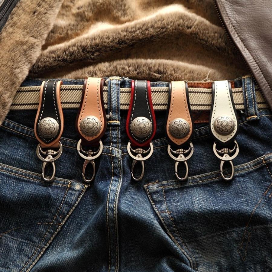 DEGNER/デグナー】配色鮮やかなキーホルダー和柄！レザー！バイク！本