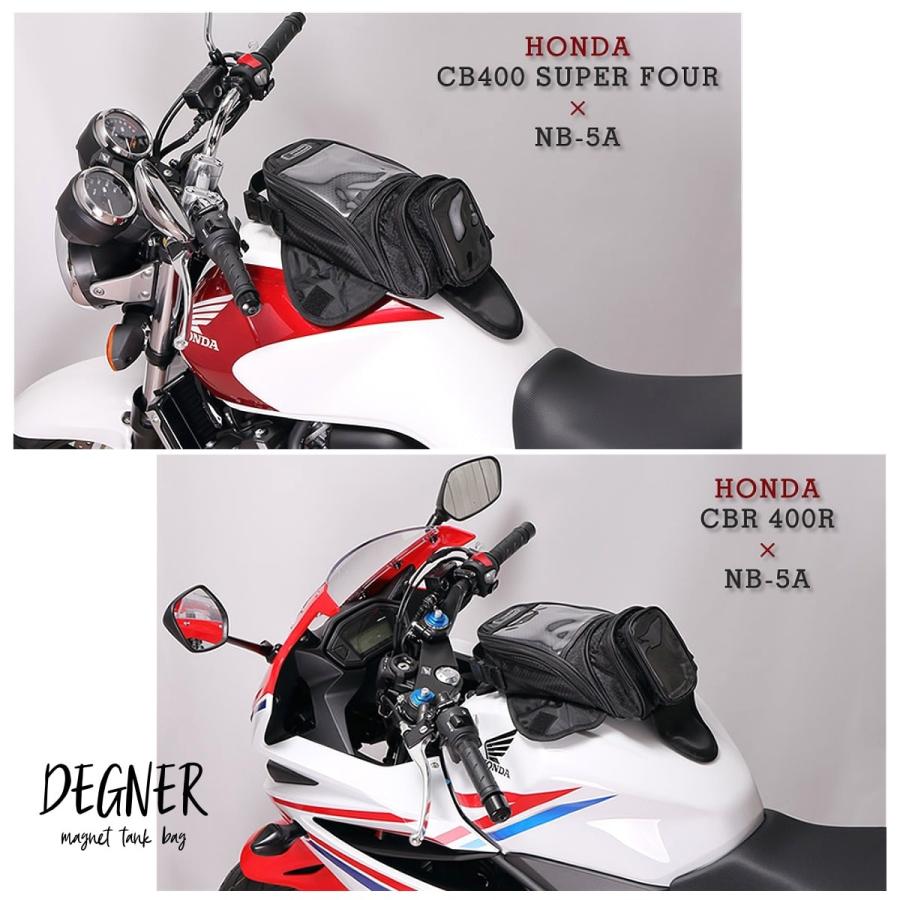 DEGNER/デグナー】ジャストサイズマグネット式タンクバッグ