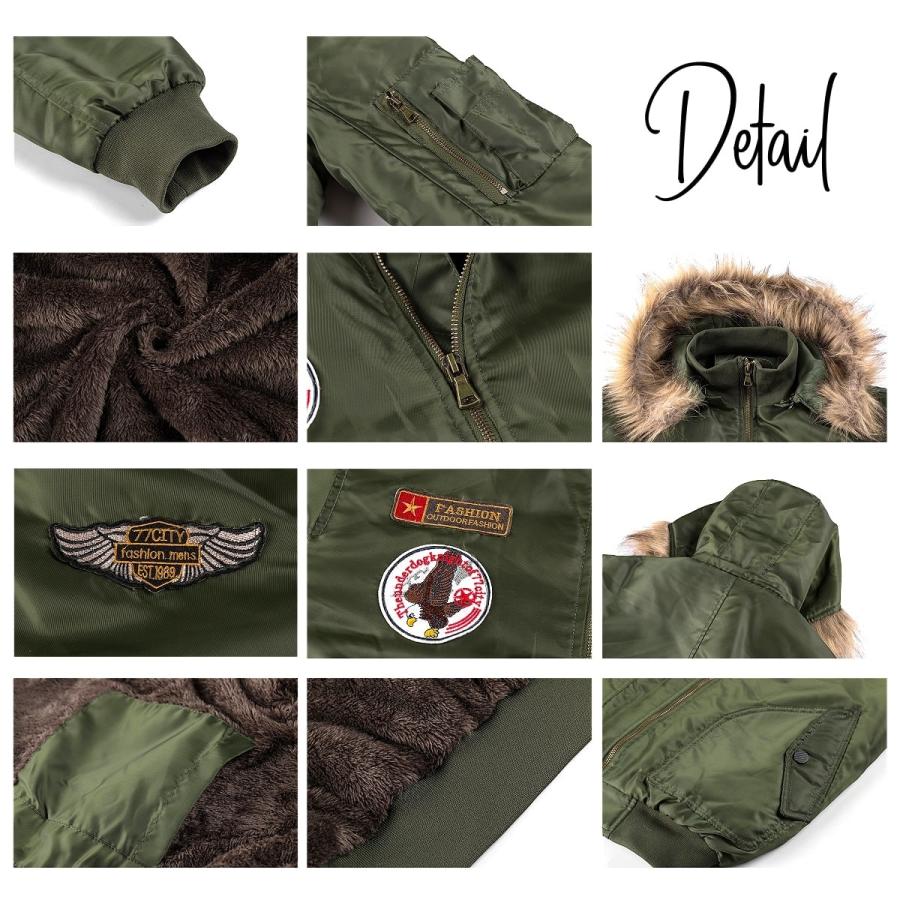 激レアミリタリージャケットMA-1フライトジャケットボンバージャケット刺繍パッチ 送料無料!】全3色 6サイズ メンズミリタリーパッチズ ウールライナー