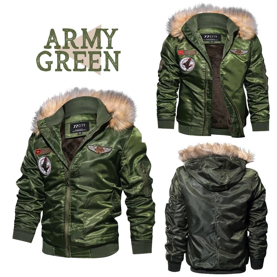 送料無料!】全3色 6サイズ メンズミリタリーパッチズ ウールライナー