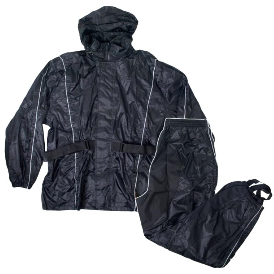 ハーレダビッドソンバイク用レインウェア上下sizeXL