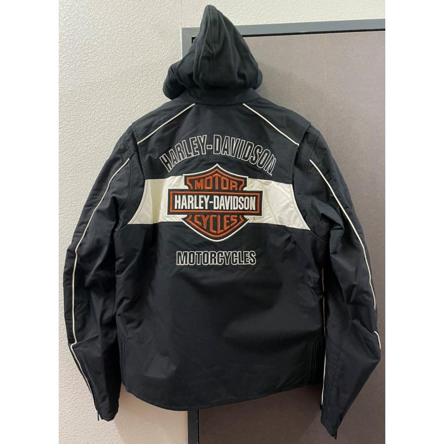 新品未使用 ハーレーダビッドソン純正 刺繍 ナイロン3-in-1ジャケット