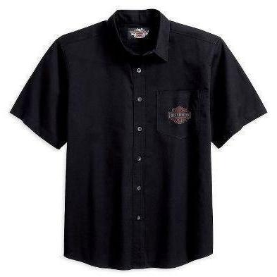 新品未使用 ハーレーダビットソン純正 バー＆シールド 半袖シャツ L 