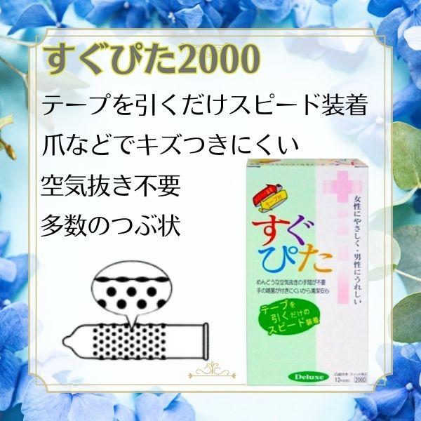 ジャパンメディカル コンドーム 潤滑ゼリー セット 【すぐぴた2000