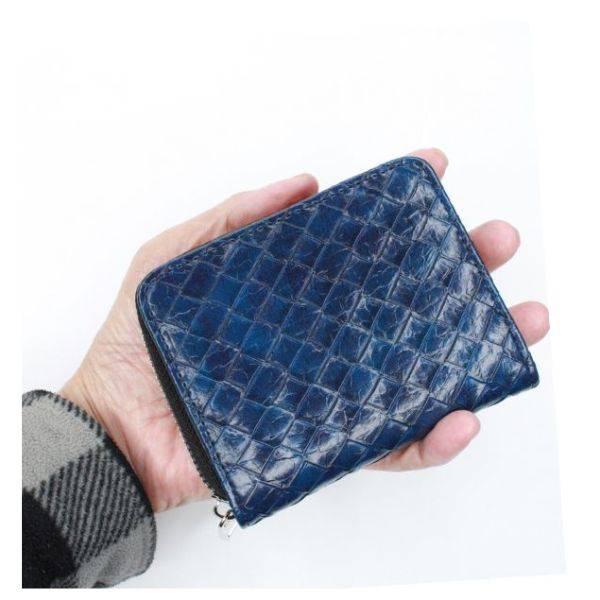 財布メンズ 二つ折り ファスナー 財布 メンズ財布 編み込み風 小銭入れ 札入れ 合皮 普段使い メンズ 財布 男性用 |  | 13