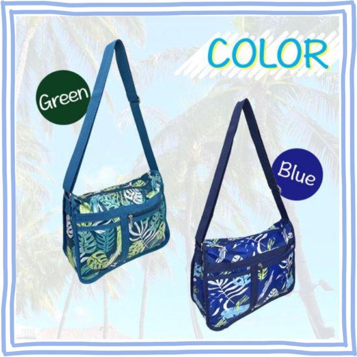 ハワイ柄バッグ ショルダーバッグ 【ハワイ】 レディース ショルダー  肩掛け 斜め掛け  ポリエステル 軽量  旅行 アウトドア  散歩 公園 子供 大人 Hawaii柄 |  | 07