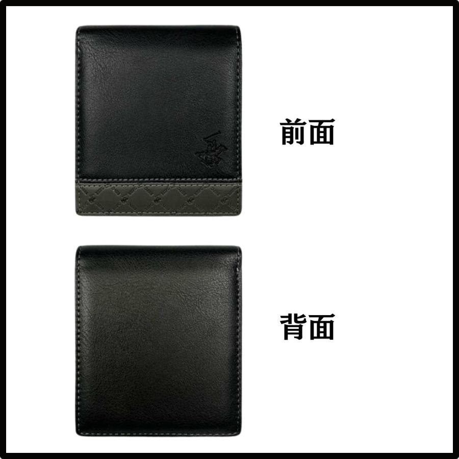 メンズ 財布  二つ折り ウォレット 財布 合皮 フェイクレザー 男性用 サイフ さいふ お財布 男子財布 ビバリーヒルズポロクラブ 3色 |  | 07