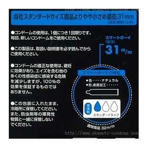 コンドー厶 sコンドーム 衛生日用品 避妊具 オカモト スマートボーイ | オカモト | 01