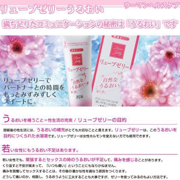 潤滑ゼリー 女性用 リューブゼリー 2個セット ローション 55g 2本セット  送料無料 レターパックプラス | ジェクス | 01