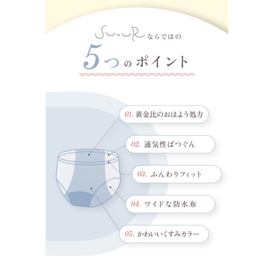 baby-mine（ベイビーマイン） サニタリーショーツ 綿 深め 3枚セット