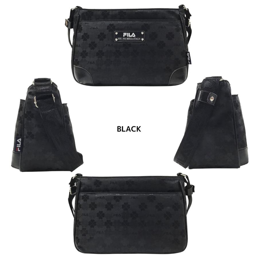 FILA フィラ ショルダーバッグ 婦人 女性 レディース 大人 バッグ バック 鞄 カバン かばん 3層 3ルーム 軽量 ポケット 母の日 かわいい タウンユース 00200 | FILA | 01
