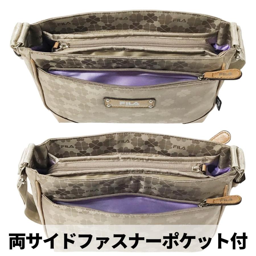 FILA フィラ ショルダーバッグ 婦人 女性 レディース 大人 バッグ バック 鞄 カバン かばん 3層 3ルーム 軽量 ポケット 母の日 かわいい タウンユース 00200 | FILA | 07
