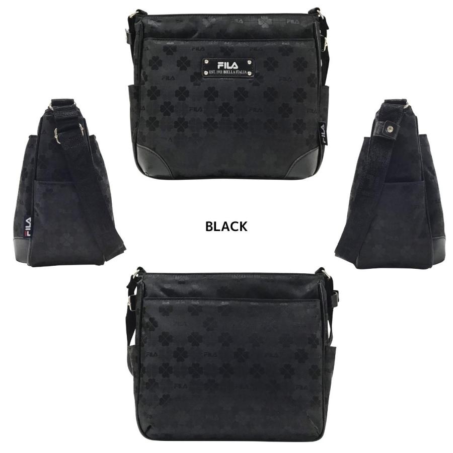 FILA フィラ ショルダーバッグ 婦人 女性 レディース 大人 バッグ バック 鞄 カバン かばん 3層 3ルーム 軽量 ポケット 母の日 かわいい タウンユース 00201 | FILA | 01
