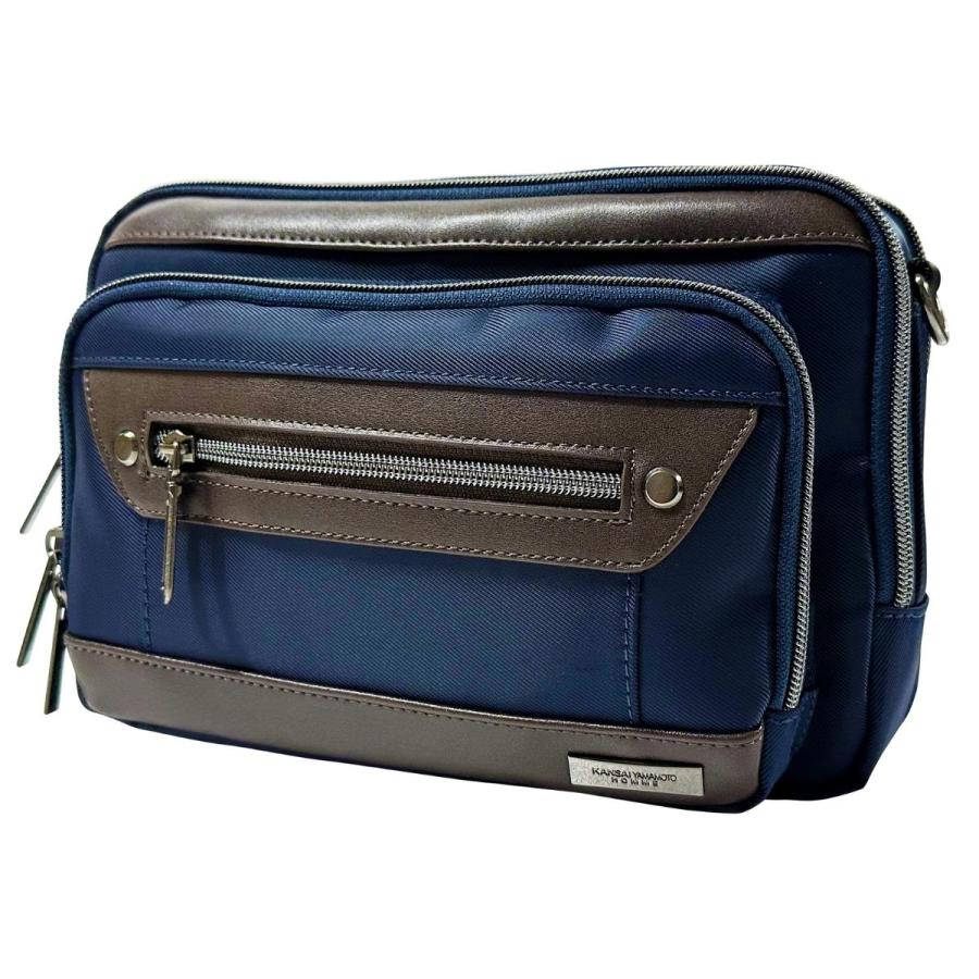 KANSAI YAMAMOTO HOMME カンサイヤマモトオム ヨコショルダー ショルダーバッグ 通勤 仕事 ビジネス ユニセックス 男女兼用 抗菌 防臭 00503 山本寛斎 | kansai yamamoto | 15
