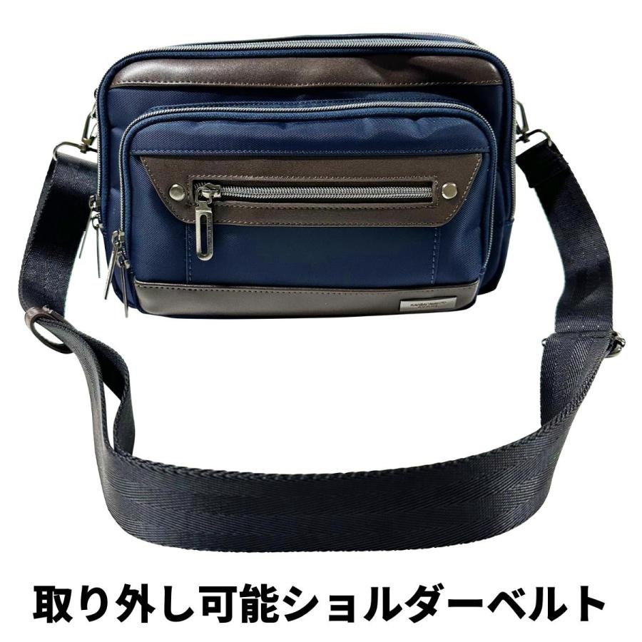 KANSAI YAMAMOTO HOMME カンサイヤマモトオム ヨコショルダー ショルダーバッグ 通勤 仕事 ビジネス ユニセックス 男女兼用 抗菌 防臭 00503 山本寛斎 | kansai yamamoto | 09
