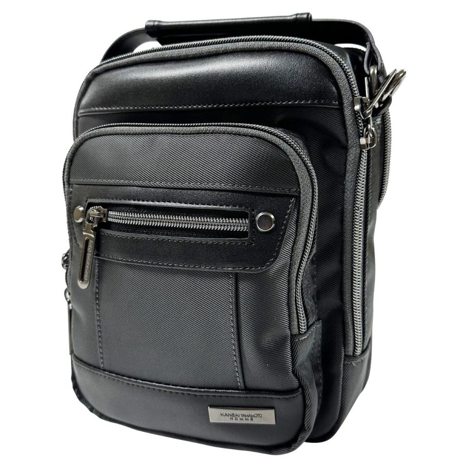 KANSAI YAMAMOTO HOMME カンサイヤマモトオム タテショルダー ショルダーバッグ 通勤 仕事 ビジネス ユニセックス 男女兼用 抗菌 防臭 00504 山本寛斎 | kansai yamamoto | 13