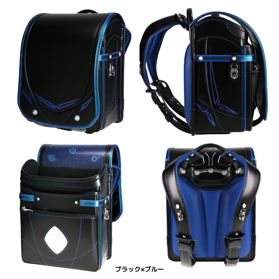 【型落ちアウトレット】新品 ランドセル ハネッセル BOY スポーティ コスモ A4フラットファイル対応 大容量 光る チェストベルト 軽量 6年間保証 日本製 男の子 | ハネッセル | 06
