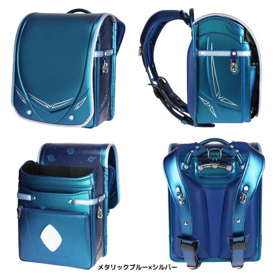 【型落ちアウトレット】新品 ランドセル ハネッセル BOY スポーティ コスモ A4フラットファイル対応 大容量 光る チェストベルト 軽量 6年間保証 日本製 男の子 | ハネッセル | 07