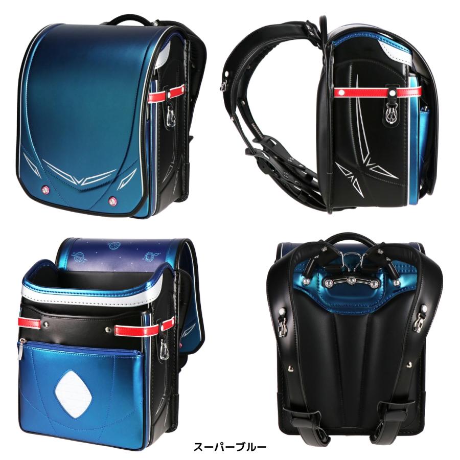 【型落ちアウトレット】新品 ランドセル ハネッセル BOY スポーティ コスモ A4フラットファイル対応 大容量 光る チェストベルト 軽量 6年間保証 日本製 男の子 | ハネッセル | 08