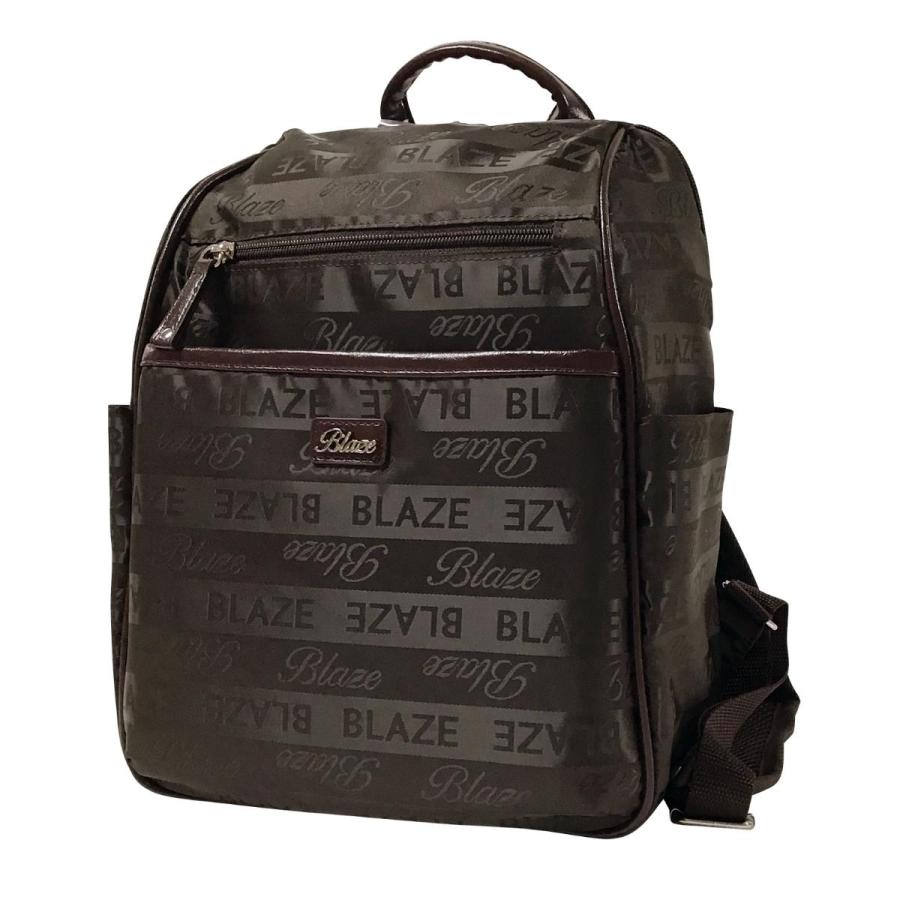 BLAZE ブレイズ リュック リュックサック 婦人 女性 レディース 大人 軽量 ポケット エレガント かわいい 上品 タウンユース 小さい 小型 ボーダー ロゴ 05803 | BLAZE | 11