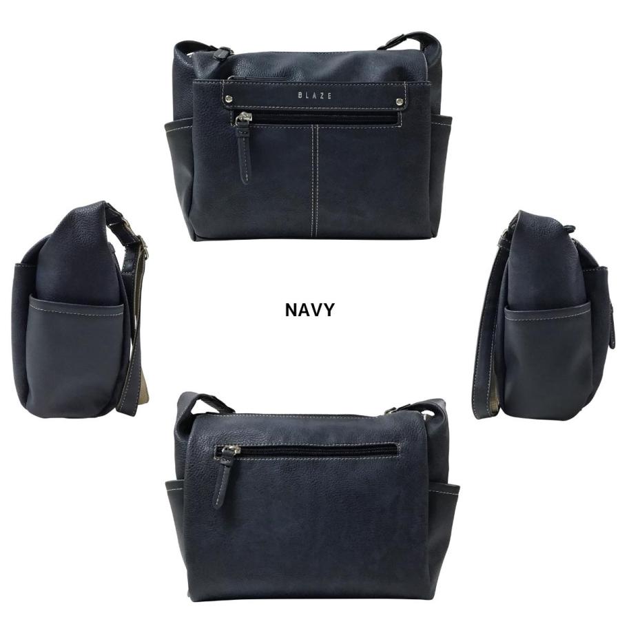 BLAZE ブレイズ ゴンドラ ショルダーバッグ 船形 舟型 婦人 女性 レディース 大人 軽量 3層構造 3ルーム ポケット エレガント かわいい 上品 タウンユース 05807 | BLAZE | 03
