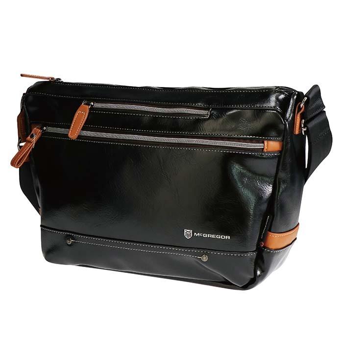 McGREGOR マクレガー マックレガー ショルダーバッグ 肩掛けかばん 斜めがけかばん ゴンドラ 舟型 通勤 旅行 仕事 出張 ビジネス ユニセックス 男女兼用 07-03 | McGREGOR | 07