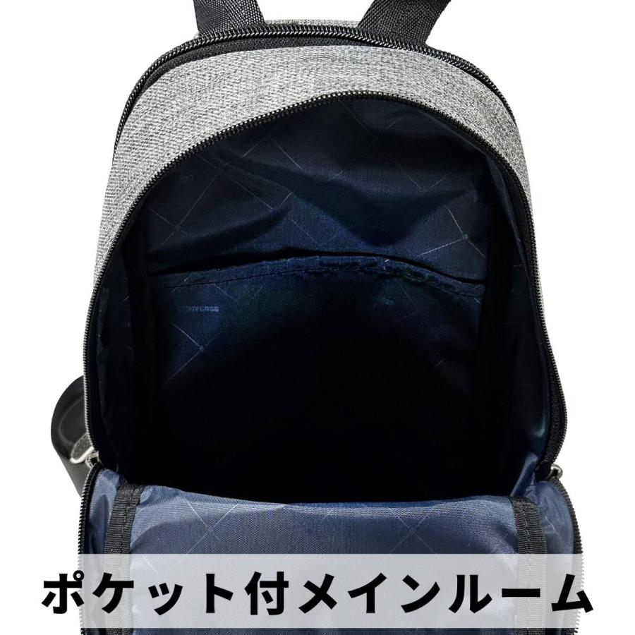 CONVERSE コンバース ボディバッグ メンズ レディース 男女兼用 ユニセックス カジュアル シンプル 外出 散歩 イベント フェス ライブ ポケット 07126 | CONVERSE | 05