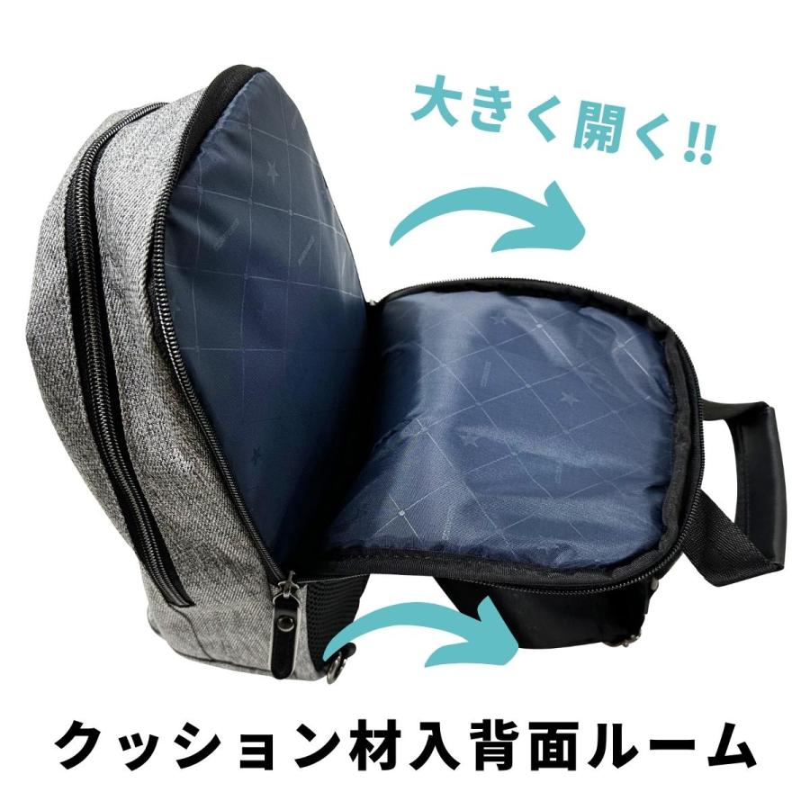 CONVERSE コンバース ボディバッグ メンズ レディース 男女兼用 ユニセックス カジュアル シンプル 外出 散歩 イベント フェス ライブ ポケット 07126 | CONVERSE | 06