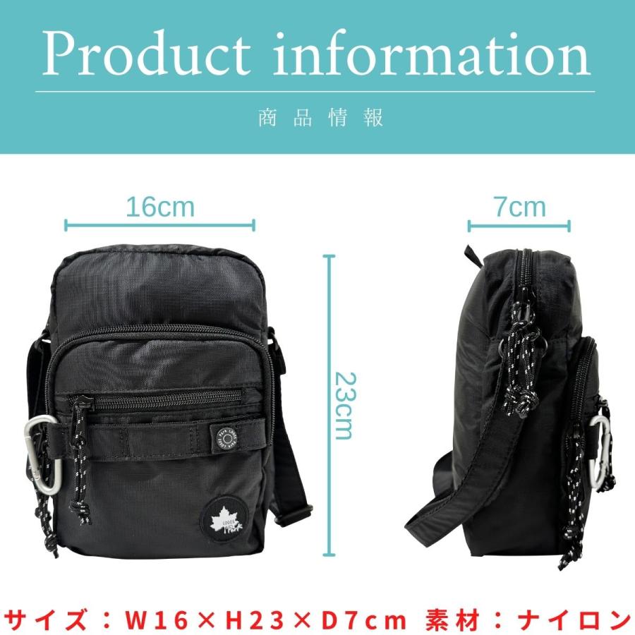 LOGOS Park ロゴスパーク ショルダーバッグ カジュアル バッグ バック 鞄 カバン かばん 軽量 女性 男性 ユニセックス 男女兼用 アウトドア 撥水 はっ水 07652 | LOGOS | 04