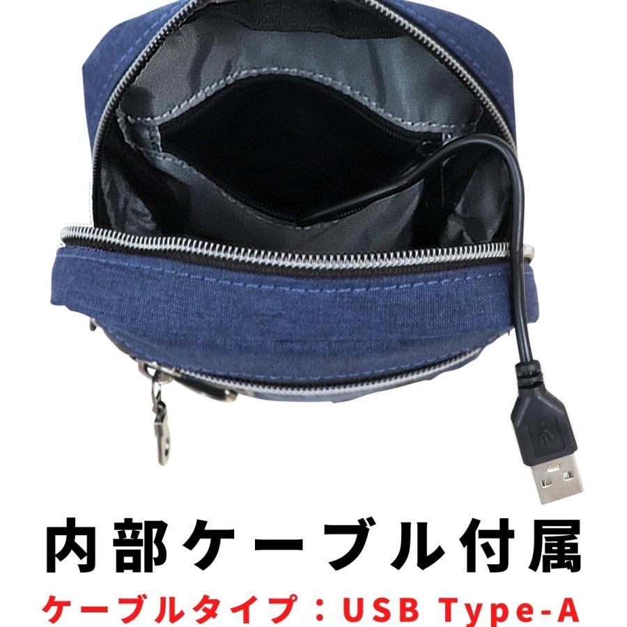 Functional Label ファンクショナルレーベル USB マルチ ミニポーチ ベルトポーチ チョークバッグ ショルダーバッグ 3WAY ユニセックス 男女兼用 ビジネス 08614 |  | 07