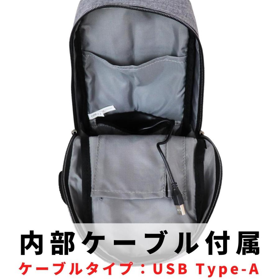 Functional Label ファンクショナルレーベル USB ボディバッグ M メンズ レディース 男性 女性 ユニセックス 男女兼用 ビジネス カジュアル 通勤 会社 08617 |  | 08