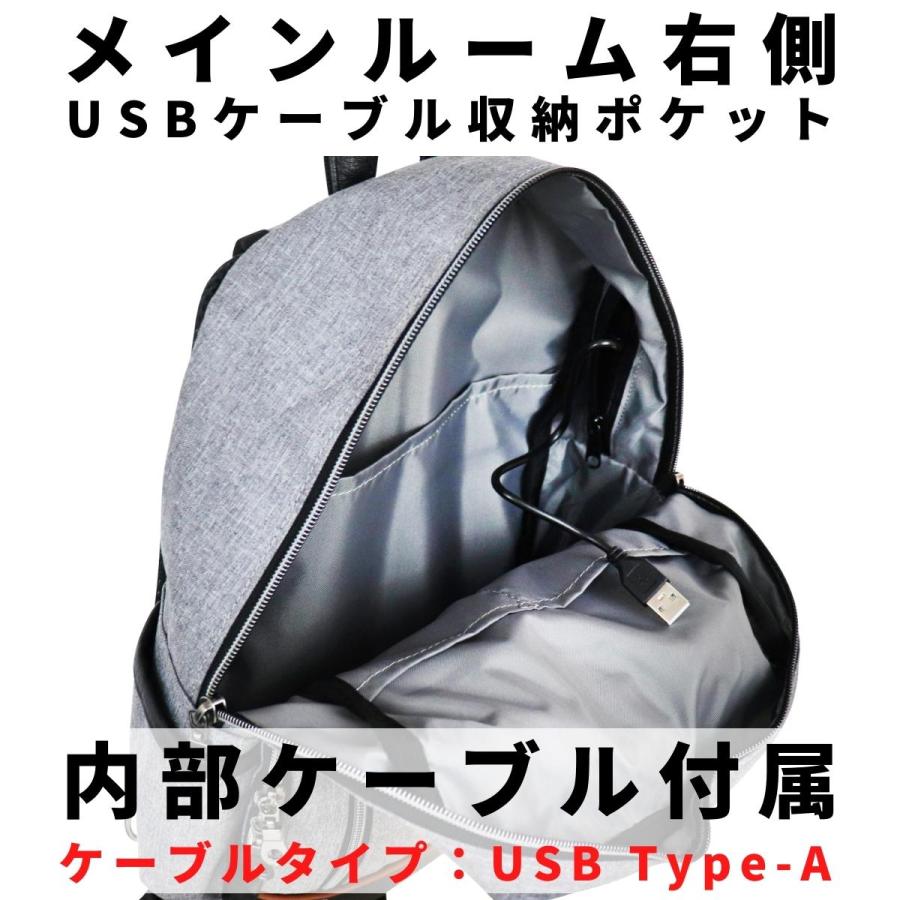 Functional Label ファンクショナルレーベル USB ボディバッグ L メンズ レディース 男性 女性 ユニセックス 男女兼用 ビジネス カジュアル 通勤 会社 08618 |  | 06