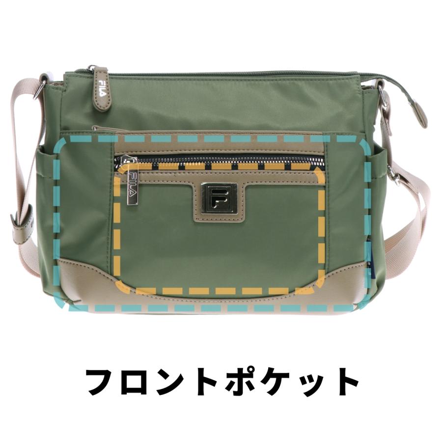 FILA フィラ ショルダーバッグ 斜めがけかばん 肩掛けかばん 婦人 女性 レディース 大人 バッグ バック 鞄 カバン かばん かわいい タウンユース 母の日 11022 | FILA | 06