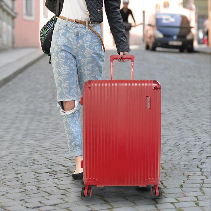 コールマン　キャリーバッグ　キャスター付き　レッド 楽天市場】スーツケース コールマン （Coleman コールマン