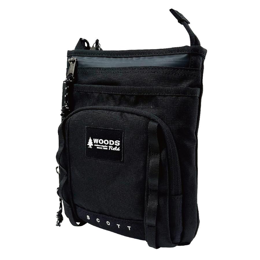 WOODS Field ウッズ フィールド シザーケース ベルトポーチ チョークバッグ ウエストポーチ ショルダーバッグ ユニセックス 撥水加工 撥水 はっ水 17004 | Woods | 12