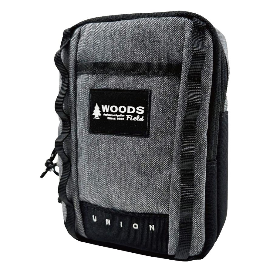 WOODS Field ウッズ フィールド ミニポーチ シザーケース ベルトポーチ ウエストポーチ ショルダーバッグ ユニセックス 男女兼用 撥水加工 撥水 はっ水 17005 | Woods | 12