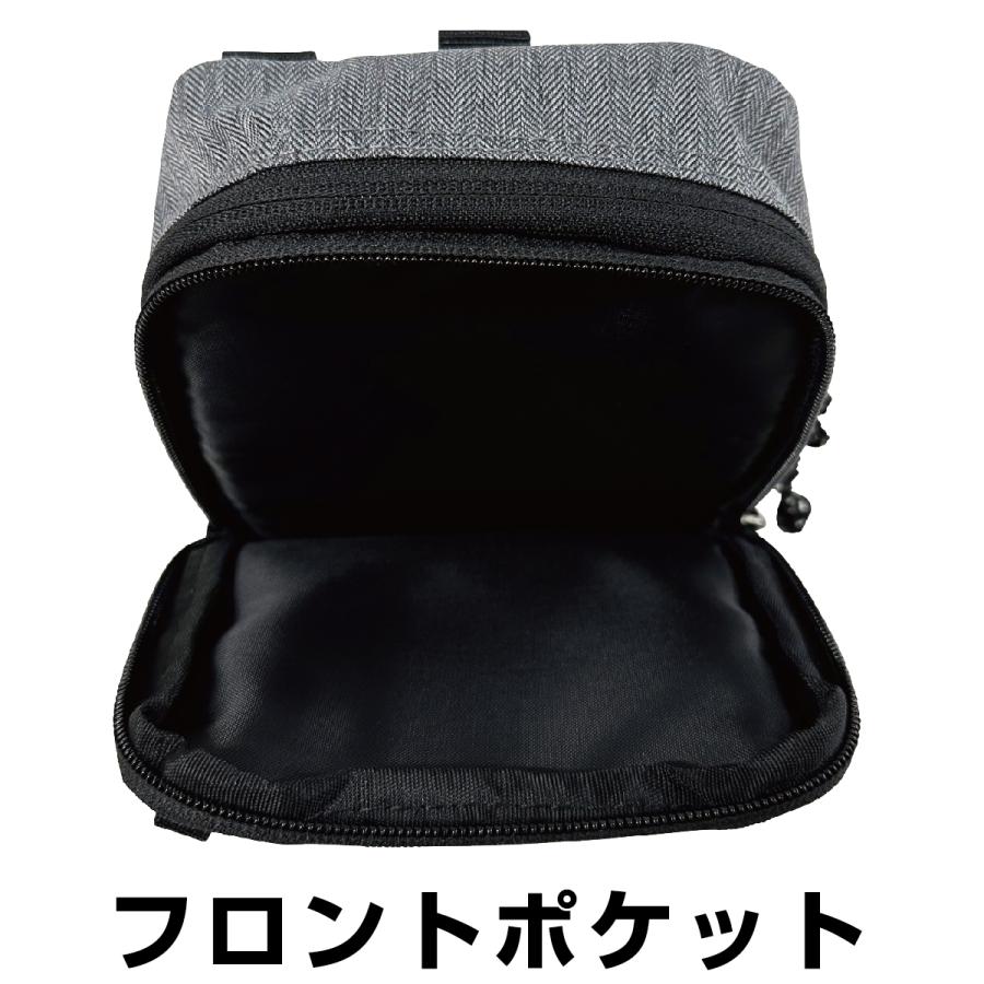 WOODS Field ウッズ フィールド ミニポーチ シザーケース ベルトポーチ ウエストポーチ ショルダーバッグ ユニセックス 男女兼用 撥水加工 撥水 はっ水 17005 | Woods | 05